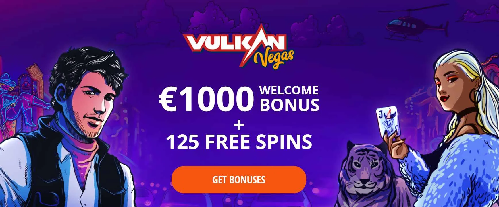 Vulkan Vegas Casino Banner